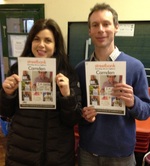 Sam Stephens and Kirstie Allsopp.